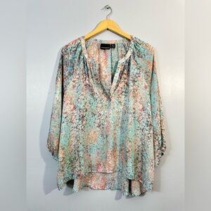 Cynthia Rowley Women's Multicolor Blouse size XL